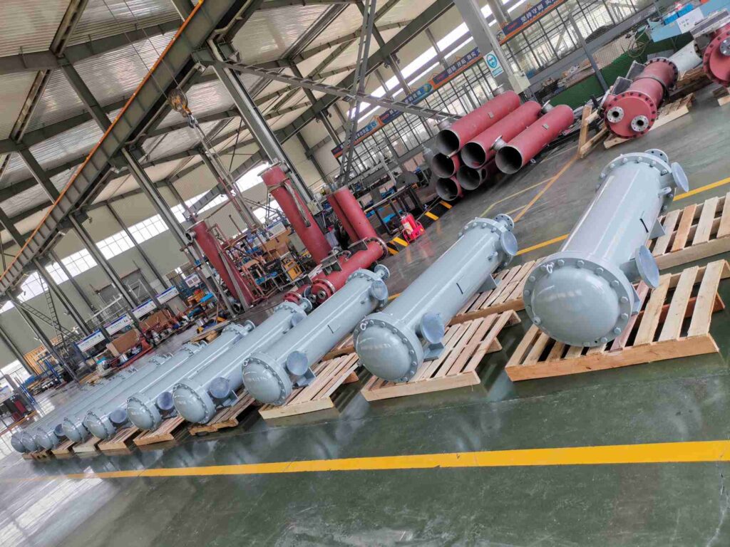shell and tube type heat exchanger factory